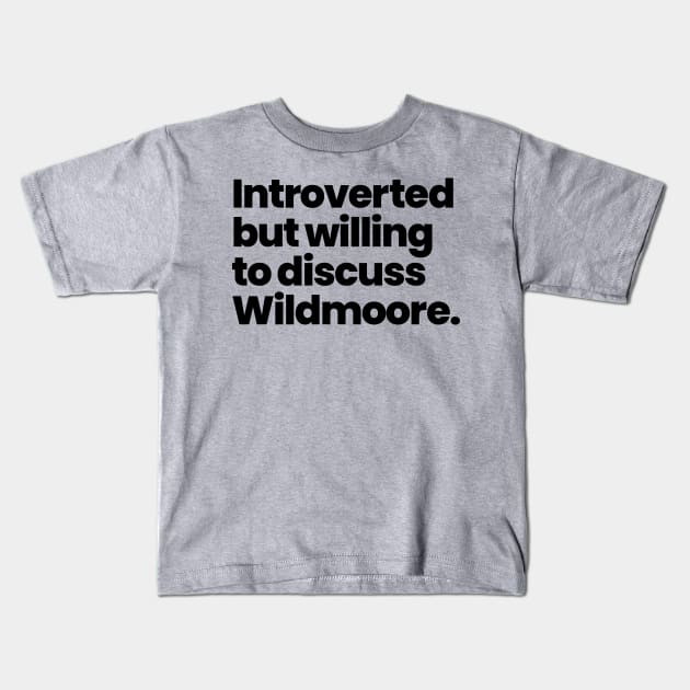 Batwoman  - Introverted but willing to discuss Wildmoore - Black Kids T-Shirt by VikingElf